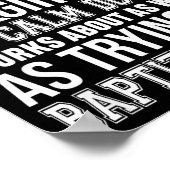 Don't Tell An Angry Kentucky Girl To Calm Down Fun Poster (Hoek)