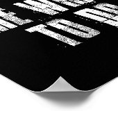 Don't Tell Me What To Do Motivational  Poster (Hoek)