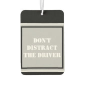 Don't Text Drive Black Silver Neem het leven serie Luchtverfrisser (Achterkant)