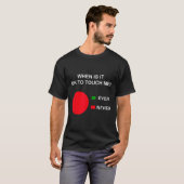 Don't Touch Me - Never Touch Me Circle Graph Intro T-shirt (Voorkant volledig)
