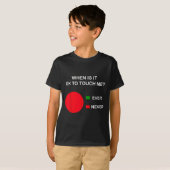 Don't Touch Me - Never Touch Me Circle Graph Intro T-shirt (Voorkant volledig)