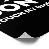 Don't Touch My Boyfriend Partnership  Poster (Hoek)