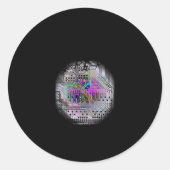 Dont Touch My Gerbers  Ronde Sticker (Voorkant)