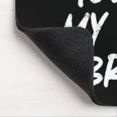 Don't Touch My Hair Bruh Funny Djoke Saying Muismat (Hoek)