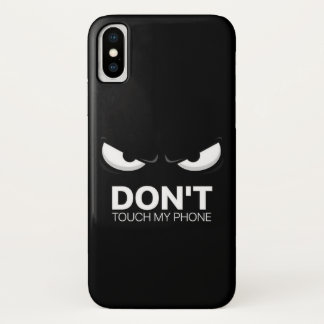 DON'T TOUCH MY PHONE Case-Mate iPhone CASE