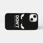 don't touch my phone iPhone case Hoesje (Achterkant horizontaal)