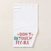 DON'T Touch My RACK Mahjong Handdoek cadeau (Handdoek)