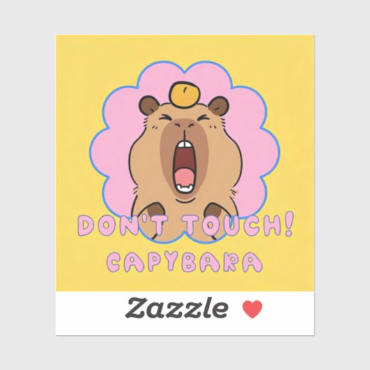 DON'T TOUCH! STICKER (Vel)