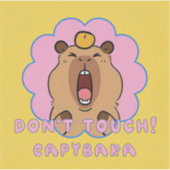 DON'T TOUCH! STICKER (Voorkant)