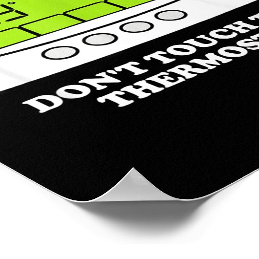 Don't Touch The Tat Apparel Poster (Hoek)