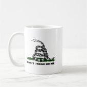 Don't Tread On Me 2nd Amendment Patriotic New Nove Koffiemok (Links)