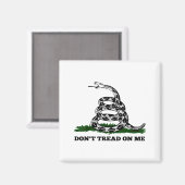 Don't Tread On Me 2nd Amendment Patriotic New Nove Magneet (Voorkant / Achterkant)