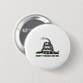 Don't Tread On Me 2nd Amendment Patriotic New Nove Ronde Button 5,7 Cm (Voorkant /achterkant)
