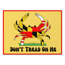 Don't Tread On Me beroemd gemaakt door MD Crab - Y