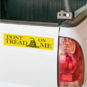 Dont Tread on me bumper sticker (Op Truck)