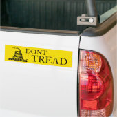 Dont Tread on me bumper sticker (Op Truck)