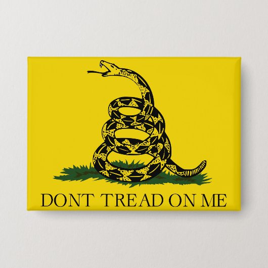 Dont Tread On Me Button (Voorkant)