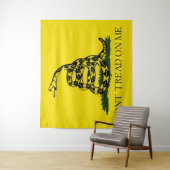 Don't tread on Me foto achtergrond wandtapijt Wandkleed (In situ)