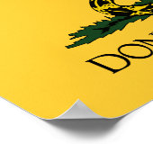Dont Tread on Me Gadsden Flag Historische Militair Poster (Hoek)
