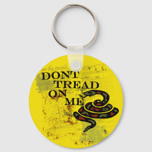 Dont Tread on Me Gadsden Flag/Symbool Sleutelhanger