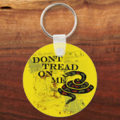 Dont Tread on Me Gadsden Flag/Symbool Sleutelhanger (Voorkant)