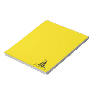 Don't Tread on Me Gadsden-vlag Notitieblok