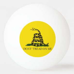 Don't Tread on Me Gadsden-vlag Pingpongbal