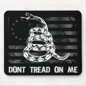 Dont Tread on me II Mousepad Muismat (Voorkant)