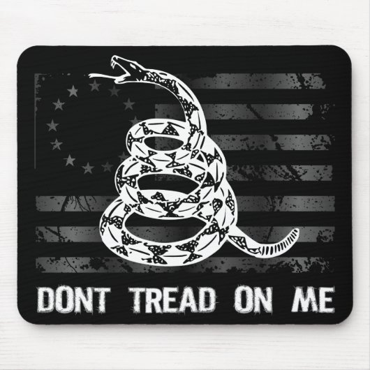 Dont Tread on me II Mousepad Muismat (Voorkant)