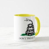 Dont Tread on me koffie mok (Voorkant rechts)