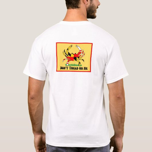 Don't Tread On Me - MD Krab - T-shirt (Achterkant)