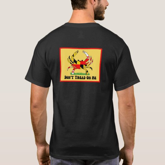 Don't Tread On Me - MD Krab - T-shirt (Achterkant)