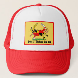 Don't Tread On Me - MD Vlag Krab - Trucker Hat Pet