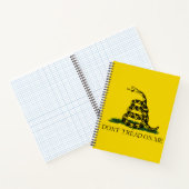 Dont Tread On Me Notitieboek (Binnen)