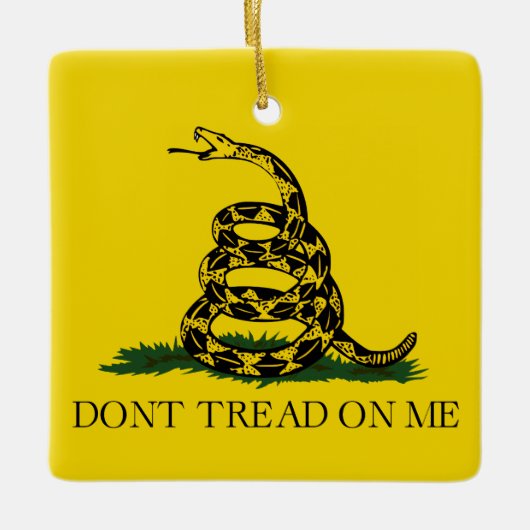 Dont Tread On Me Ornament (Voorkant)