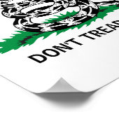 Dont Tread On Me  Poster (Hoek)