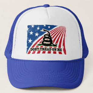 Dont Tread on Me, Rood Wit Blauw Patriottisch Pet 