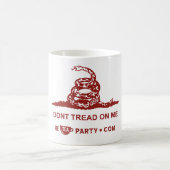 Dont Tread on Me Tea Party Mok (Center)