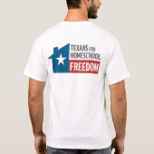 Don't Tread On My Homeschool - Shirt (Achterkant)