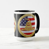 DONT TREAD OP AMERIKA MOK (Voorkant rechts)