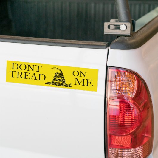 DONT TREAD OP ME bumpersticker (Op Truck)