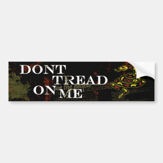 Dont Tread op me Bumpersticker