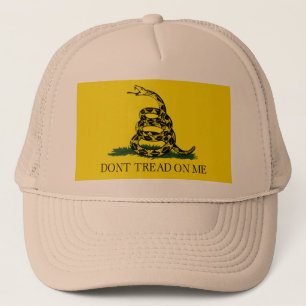 DONT TREAD OP ME, de vlag van Gadsden Trucker Pet