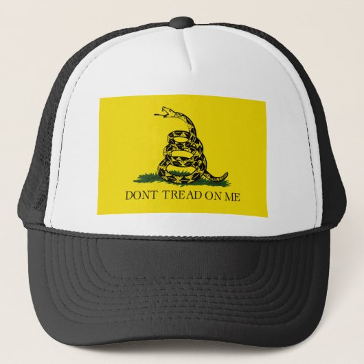 DONT TREAD OP ME, de vlag van Gadsden Trucker Pet (Voorkant)