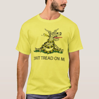 DONT TREAD OP ME DONKEY Yellow T-Shirt