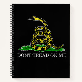 Dont Tread Op Me Gadsden Vlag Spiraalvormig Notiti Notitieboek