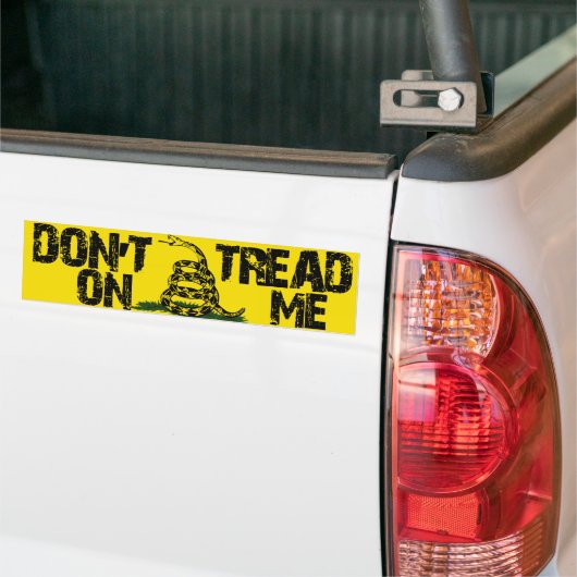 DONT TREAD OP ME GASDEN FLAG BUMPERSTICKER (Op Truck)