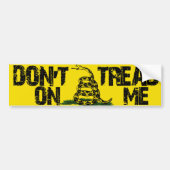 DONT TREAD OP ME GASDEN FLAG BUMPERSTICKER (Voorkant)