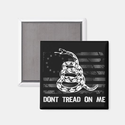 Dont Tread Op Me II Magneet (Voorkant / Achterkant)