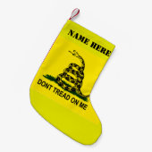 DONT TREAD OP ME KLEINE KERSTSOK (Voorkant (Hangend))